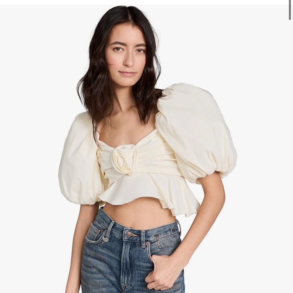 For Love & Lemons Judith Crop Top